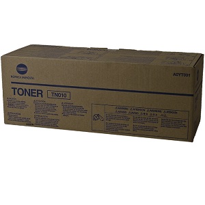 Konica Minolta TN010 Black Toner Cartridge 02UJ, A0YT031 Black Toner; Yield: 88,000 pages
