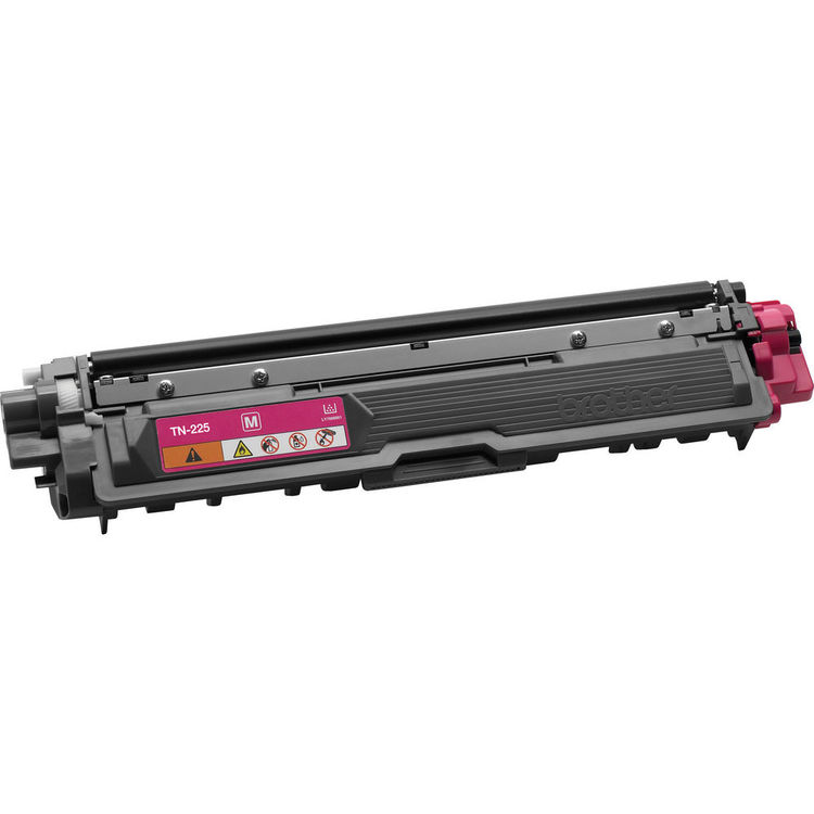 Compatible Brother TN225M Magenta Toner Cartridge TN225M High Yield Magenta Toner Cartridge; Yield: 2,200 pages