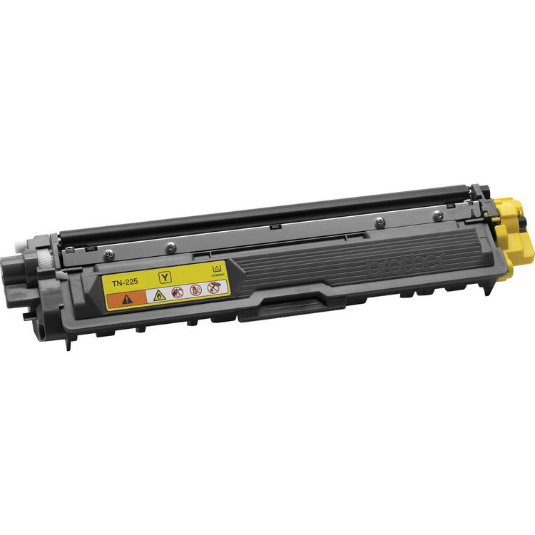 Compatible Brother TN225Y Yellow Toner Cartridge TN225Y High Yield Yellow Toner Cartridge; Yield: 2,200 pages