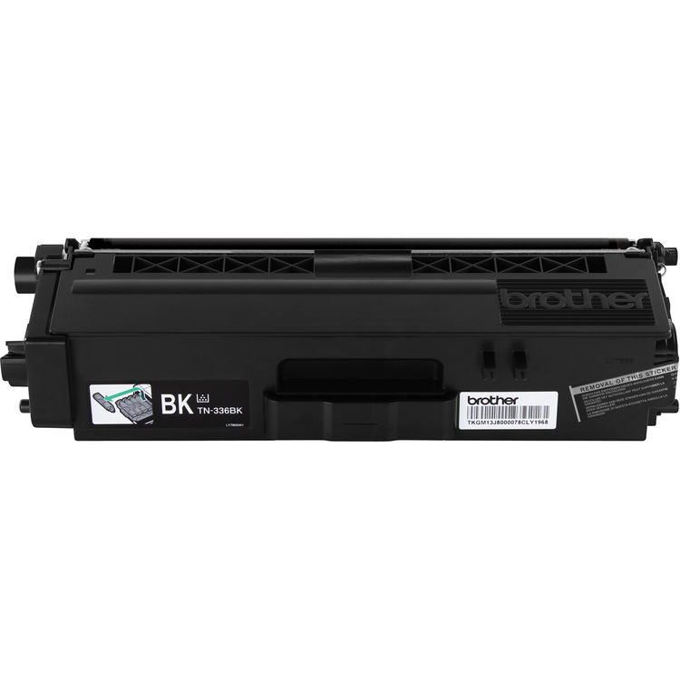 TN-336BK High Yield Black Toner Cartridge; Yield: 4,000 pages