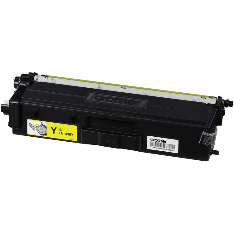 TN-436Y Super High Yield Yellow Toner Cartridge; Yield: 6,500 pages