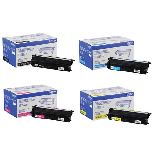 Includes Ultra High Yield TN439BK, TN439C, TN439M, TN439Y