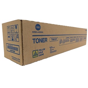 Konica Minolta TN615Y Yellow Toner Cartridge A1DY230 Yellow Toner Cartridge; Yield: 60,000 pages
