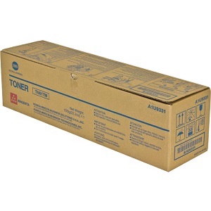 Konica Minolta TN617M Magenta Toner Cartridge TN-617M (A1U9331) Magenta Toner Cartridge; Yield: 31,000 pages