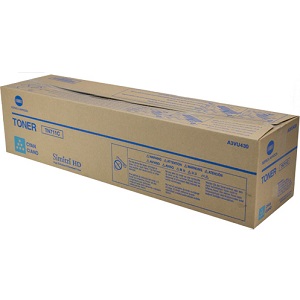 Konica Minolta TN711C Cyan Toner Cartridge A3VU430 Cyan Toner Cartridge; Yield: 31,500 pages