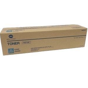 Konica Minolta TN713C (A9K8430) Cyan Toner Cartridge A9K8430 (TN713C) Cyan Toner Cartridge; Yield: 33,200 pages