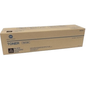 Konica Minolta TN713K (A9K8130) Black Toner Cartridge A9K8130 (TN713K) Black Toner Cartridge; Yield: 48,900 pages