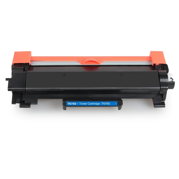 Compatible Brother TN760 Black Toner Cartridge TN760 High Yield Black Toner Cartridge; Yield: 3,000 pages