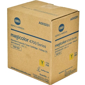 TNP19Y Yellow Toner Cartridge; Yield: 4,000 pages