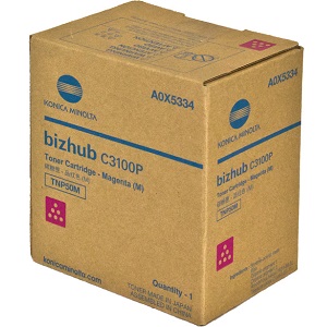 Konica Minolta TNP50M Magenta Toner Cartridge A0X5334 (TNP-50M) Magenta Toner Cartridge; Yield: 6,000 pages