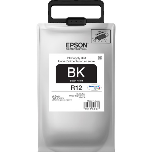 Epson TR12120 Black Ink Pack Epson R12 Black Ink Pack; Yield: 10,000 pages