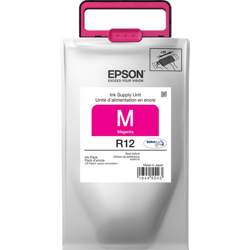 Epson TR12320 Magenta Ink Pack Epson R12 Magenta Ink Pack; Yield: 10,000 pages