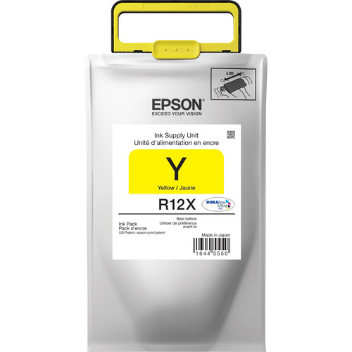 Epson TR12X320 Yellow Ink Pack Epson R12X High Capacity Yellow Ink Pack; Yield: 50,000 pages