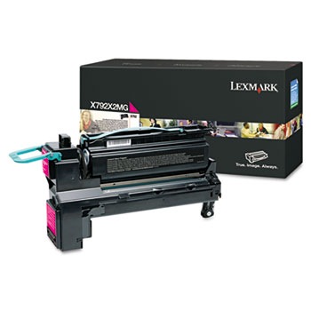 X792X2MG Magenta Extra High Yield Print Cartridge; Yield: 20,000 pages