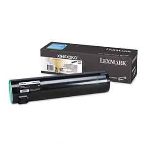 X945X2KG Black High Yield Toner Cartridge; Yield: 36,000 pages