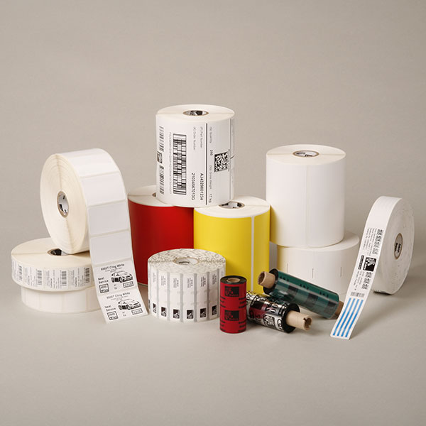 Zebra DT Label, Paper (4" x 2") (3" Core) (2760/Roll)