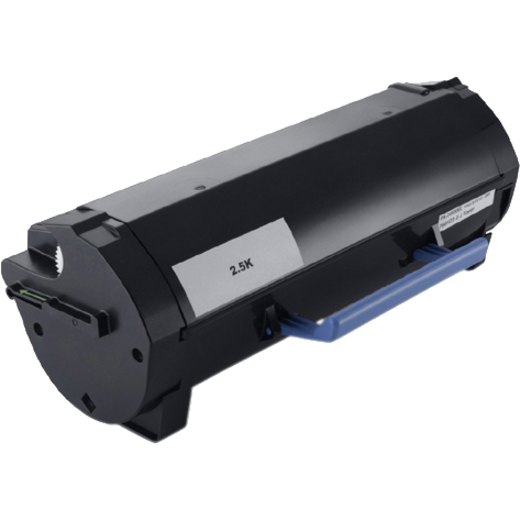 Dell RGCN6 Black Toner Cartridge Dell 331-9803 (7MC5J) Black Toner Cartridge; Yield: 2,500 pages