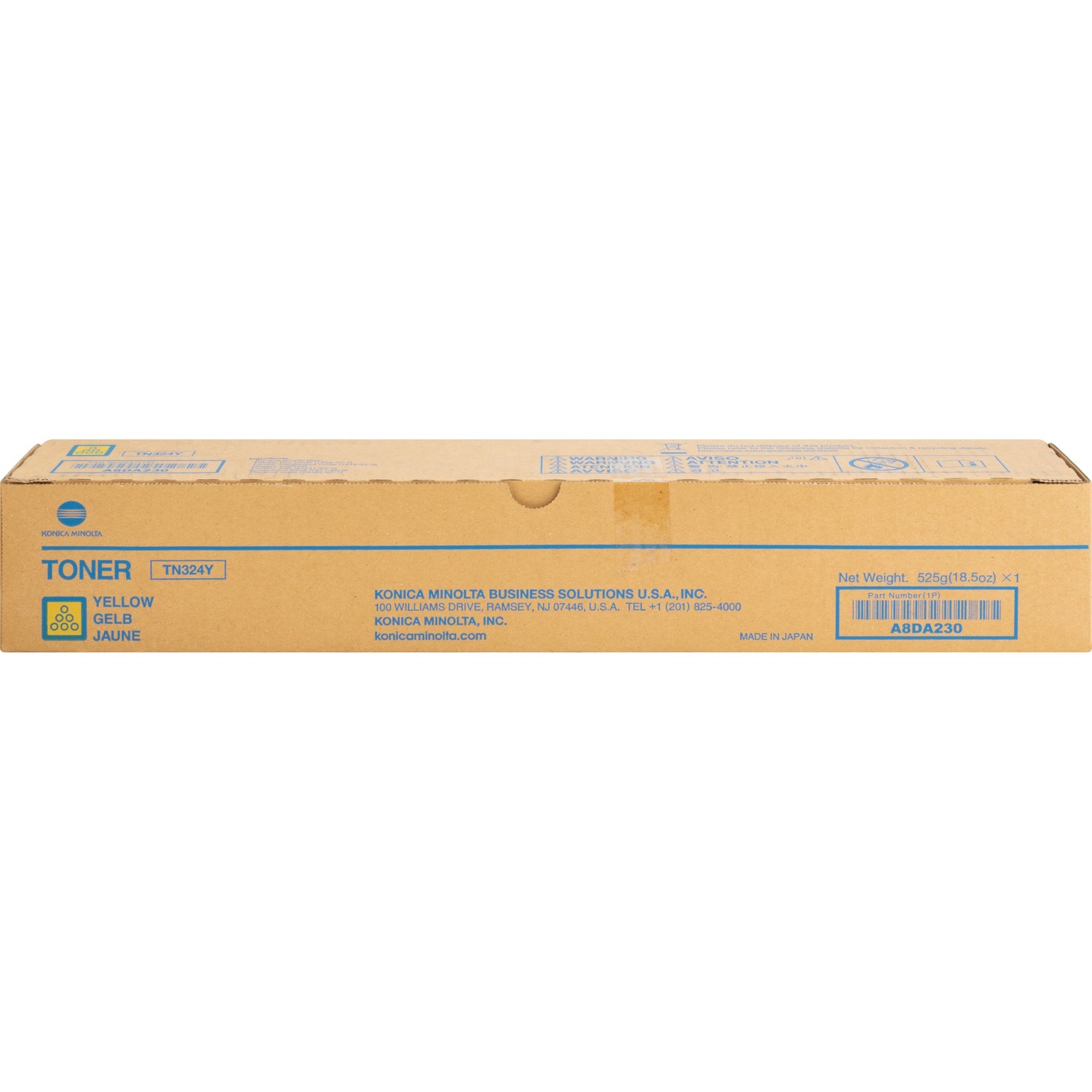 Konica Minolta TN324K Black Toner Cartridge | BlueDogInk.com
