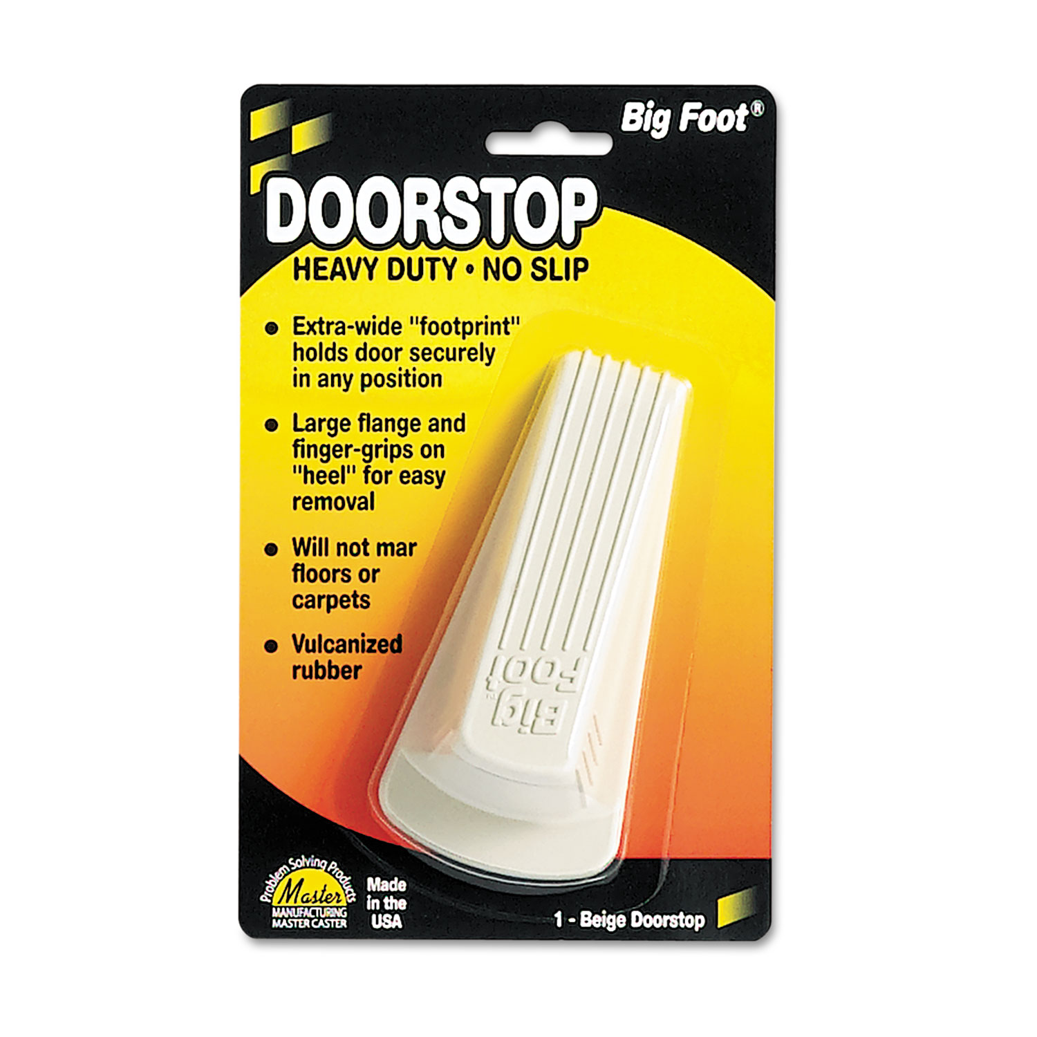 DOORSTOP,N-SKID,1/CD,BGE