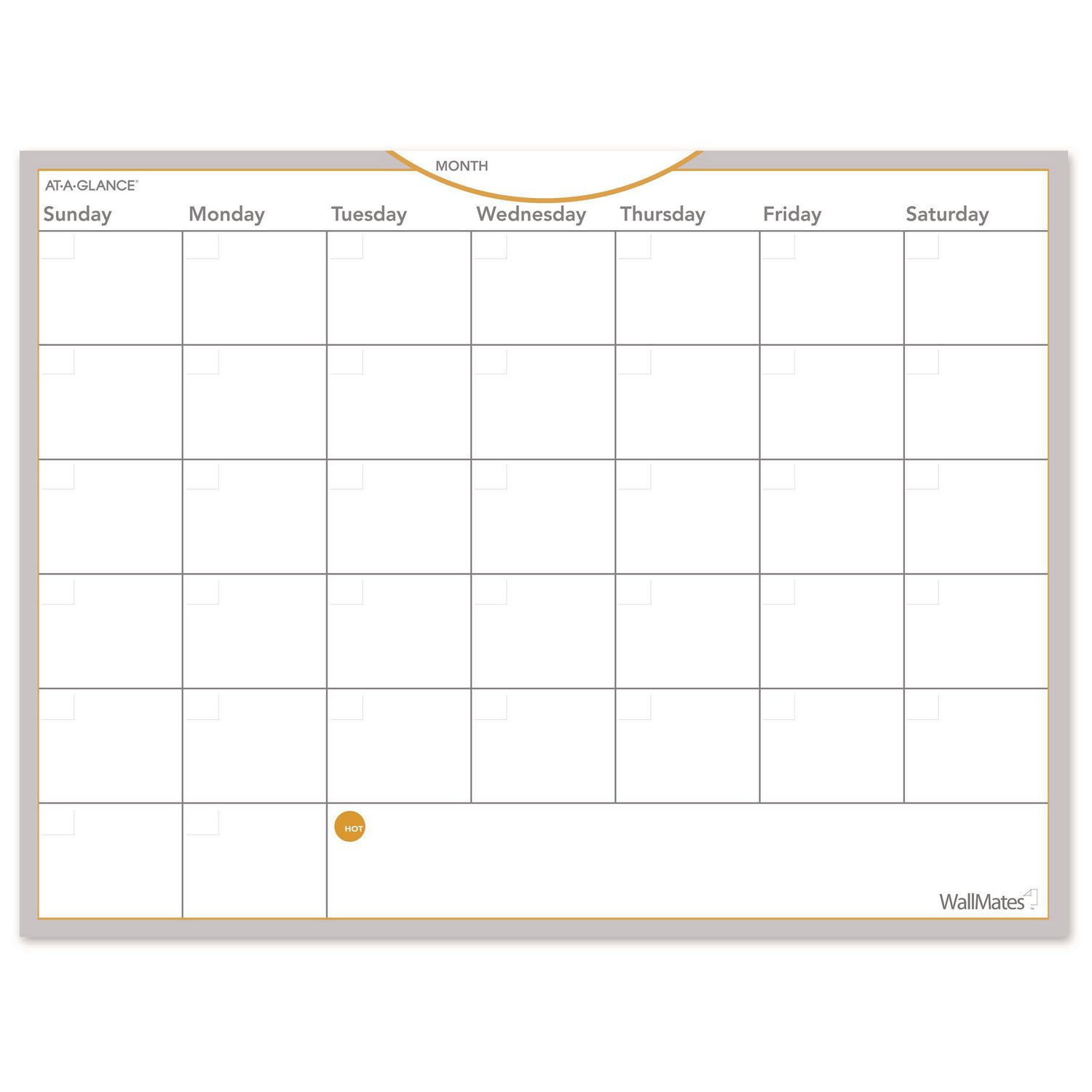 CALENDAR,WALL,18X24,WH