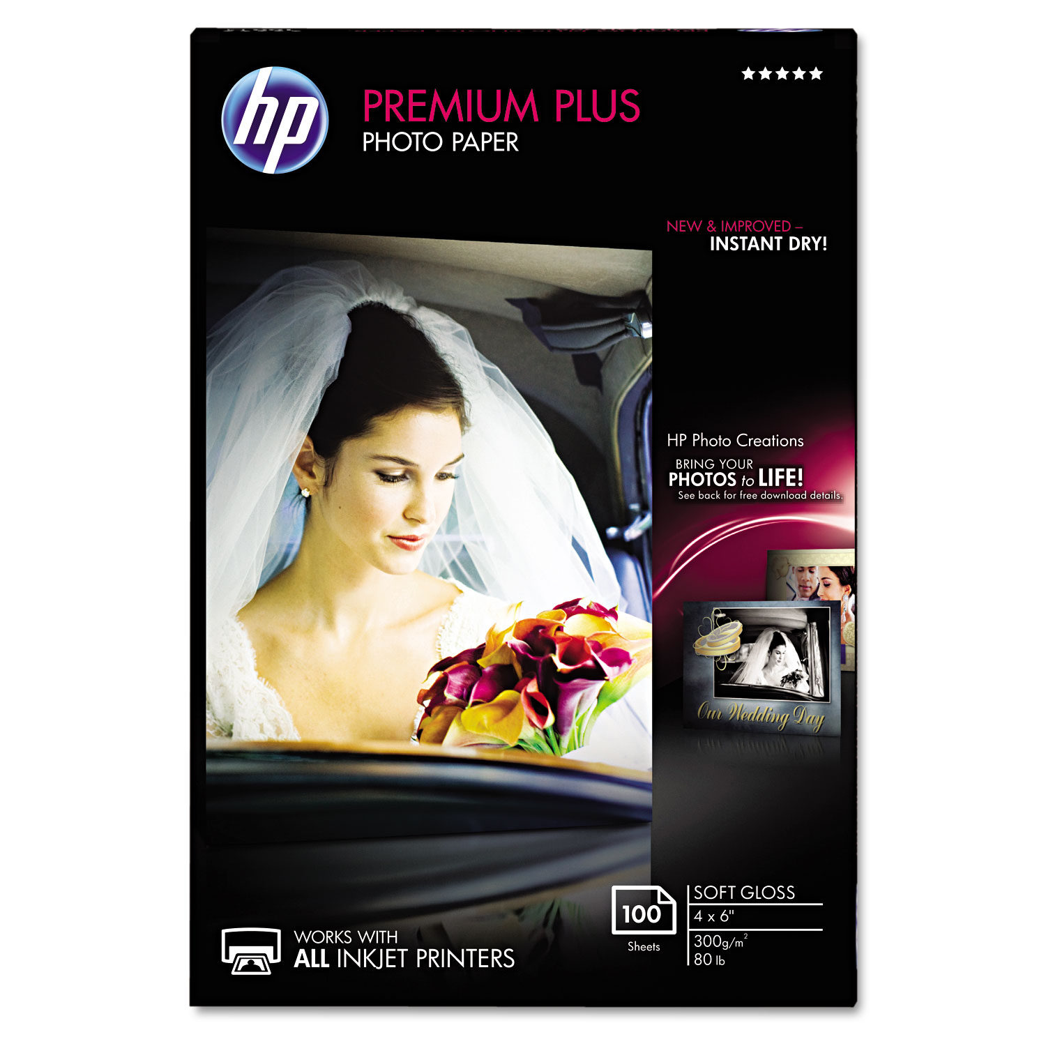 Premium Matte Photo Paper-100 sheet, 4 x 6 in