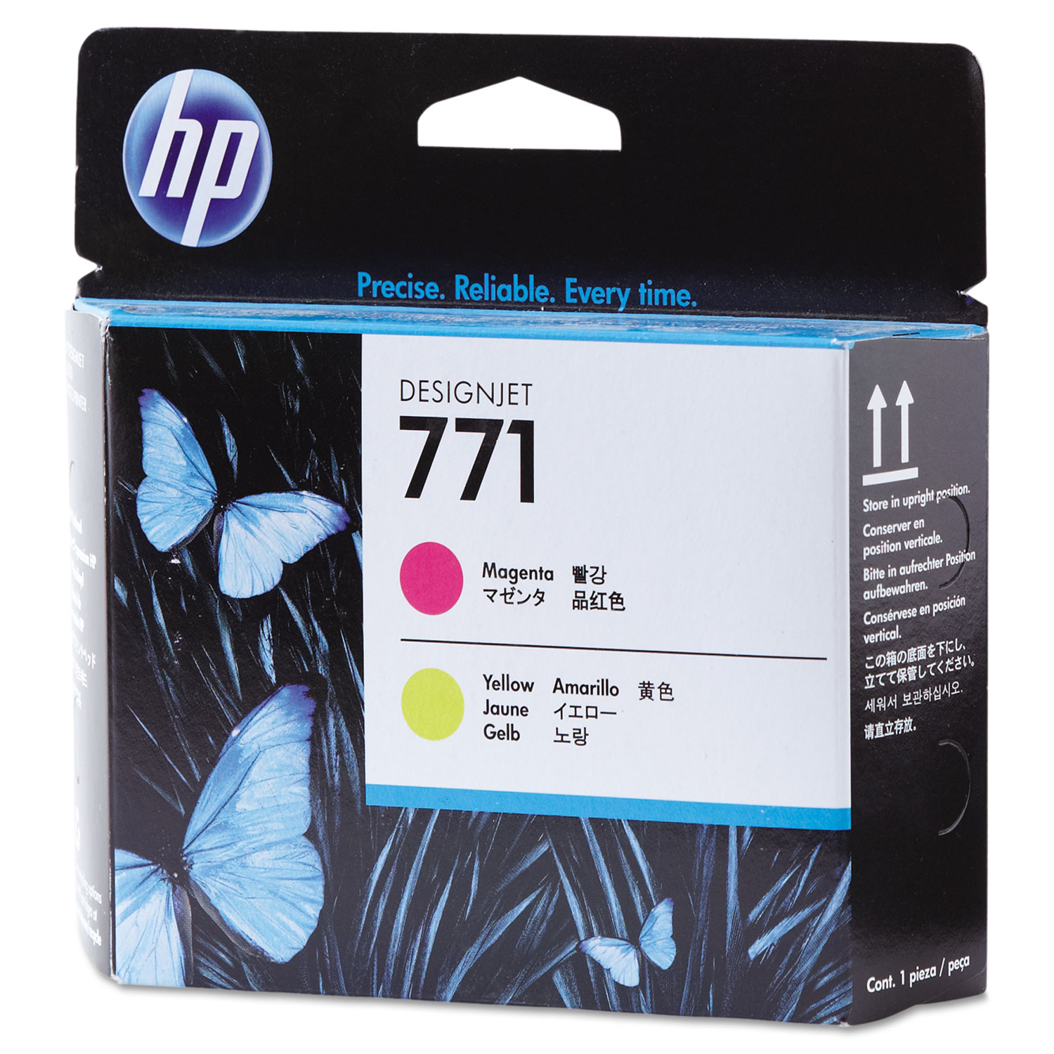 HP 771 Magenta, Yellow Printheads