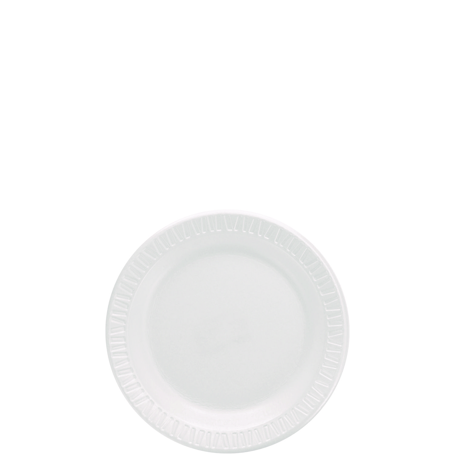 PLATE,6",FOAM,125/PK,WH