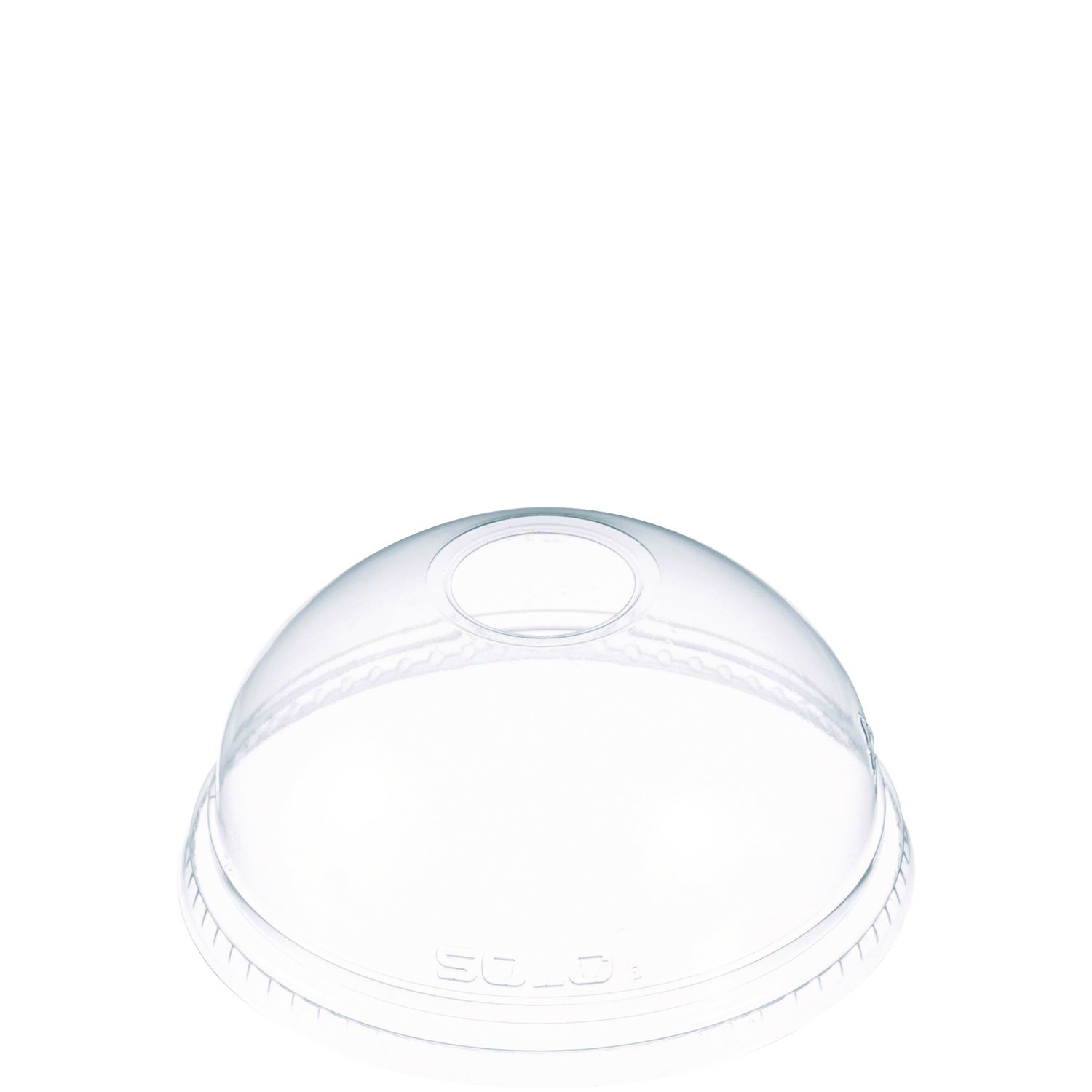 LID,DOME,HOLE,10/100,CLR
