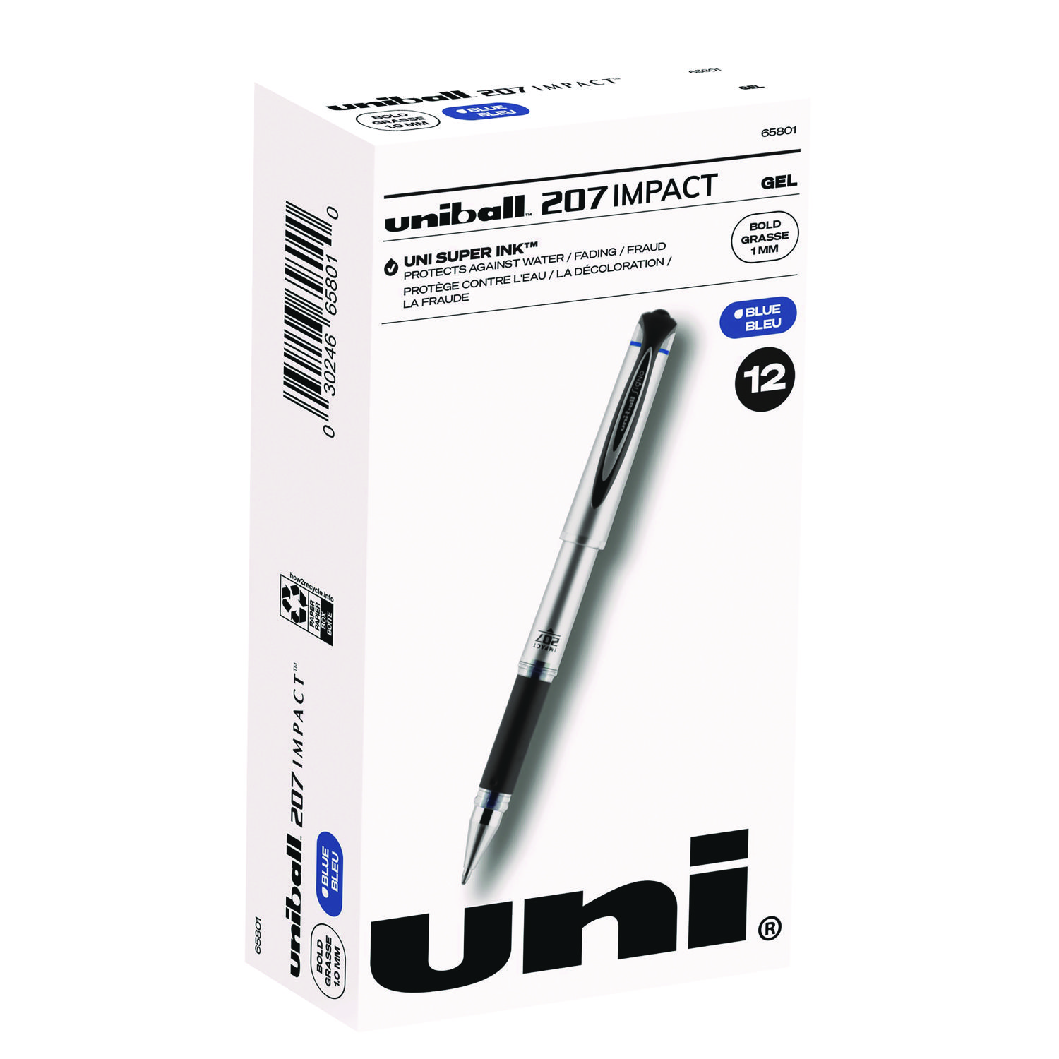 PEN,UNIBALL GEL IMPACT,BE