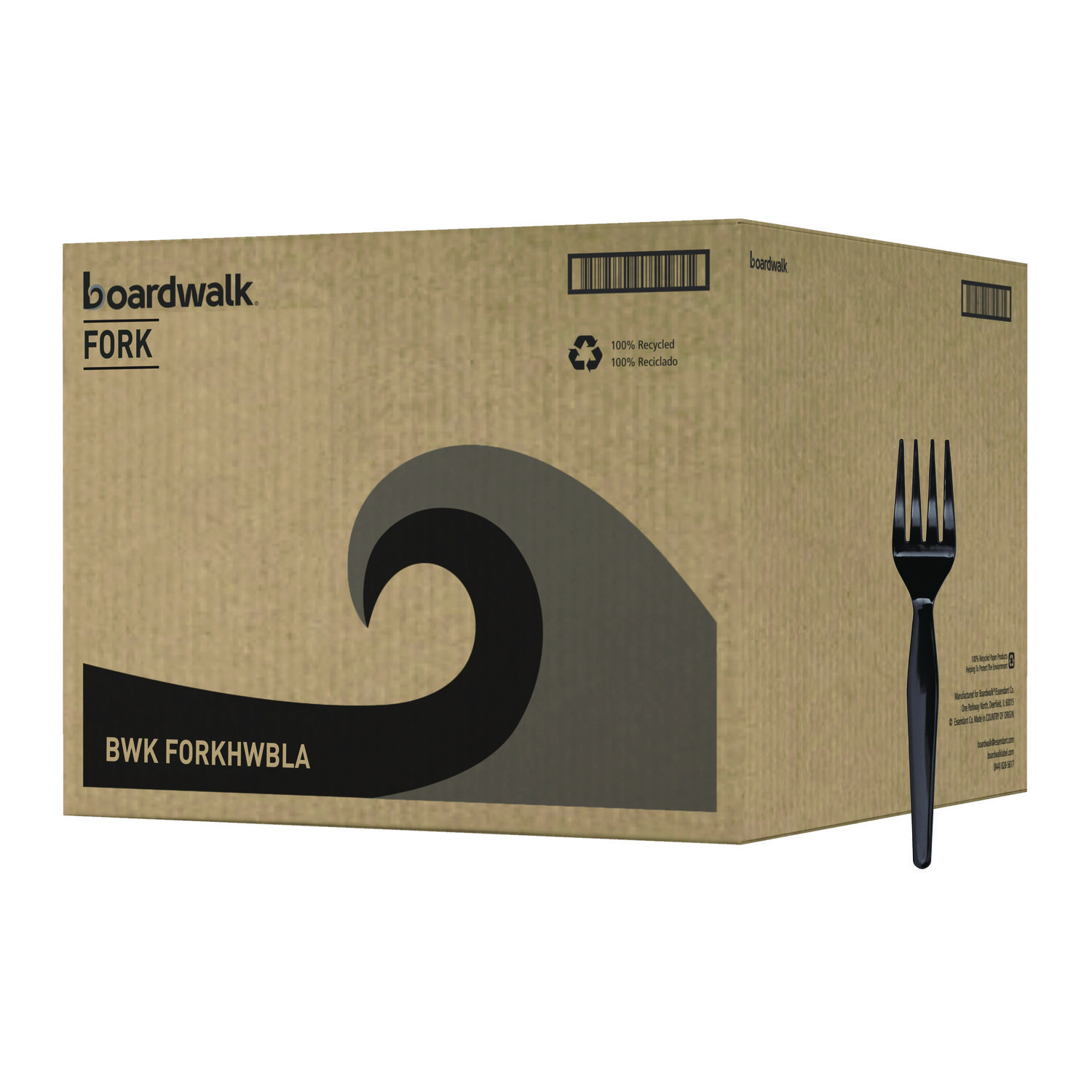 FORK,STYRENE,1M/CT,BK