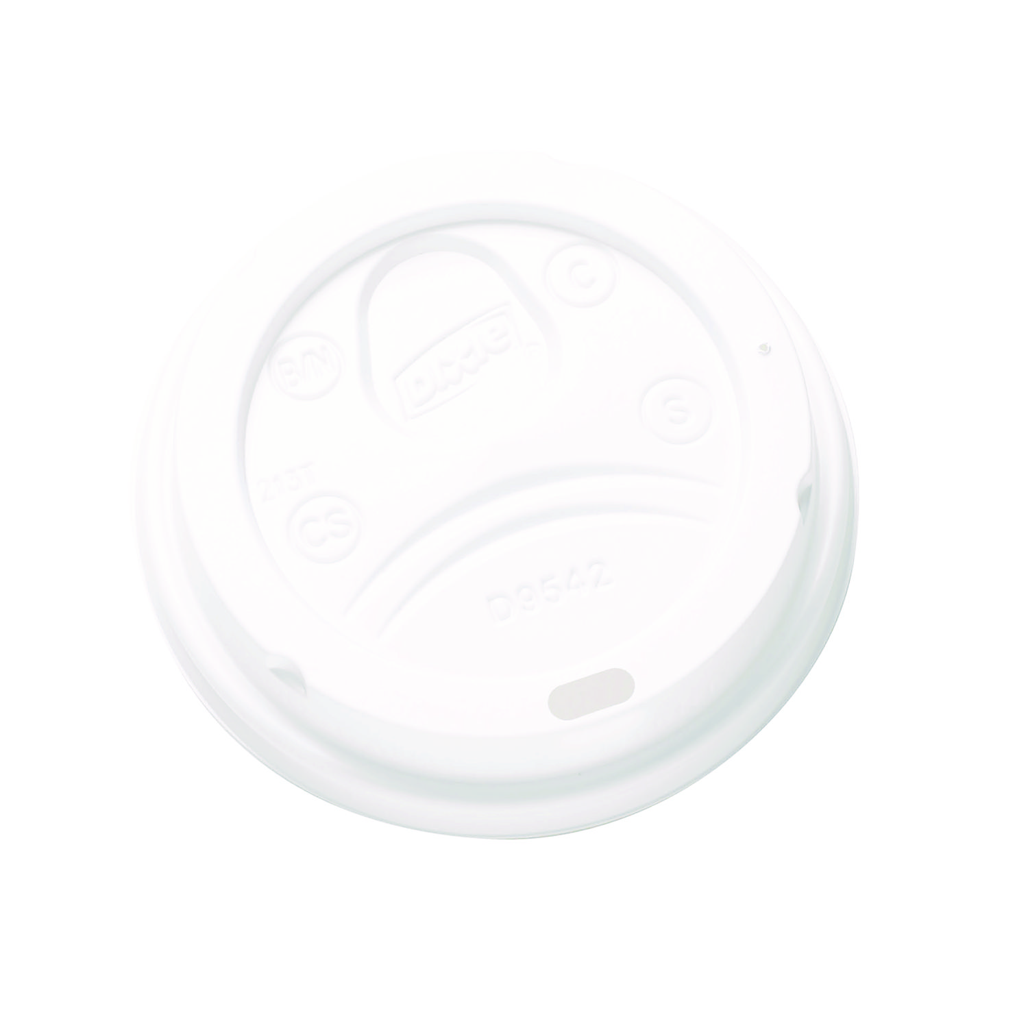LID,DME,12&16OZ,100PK,WH