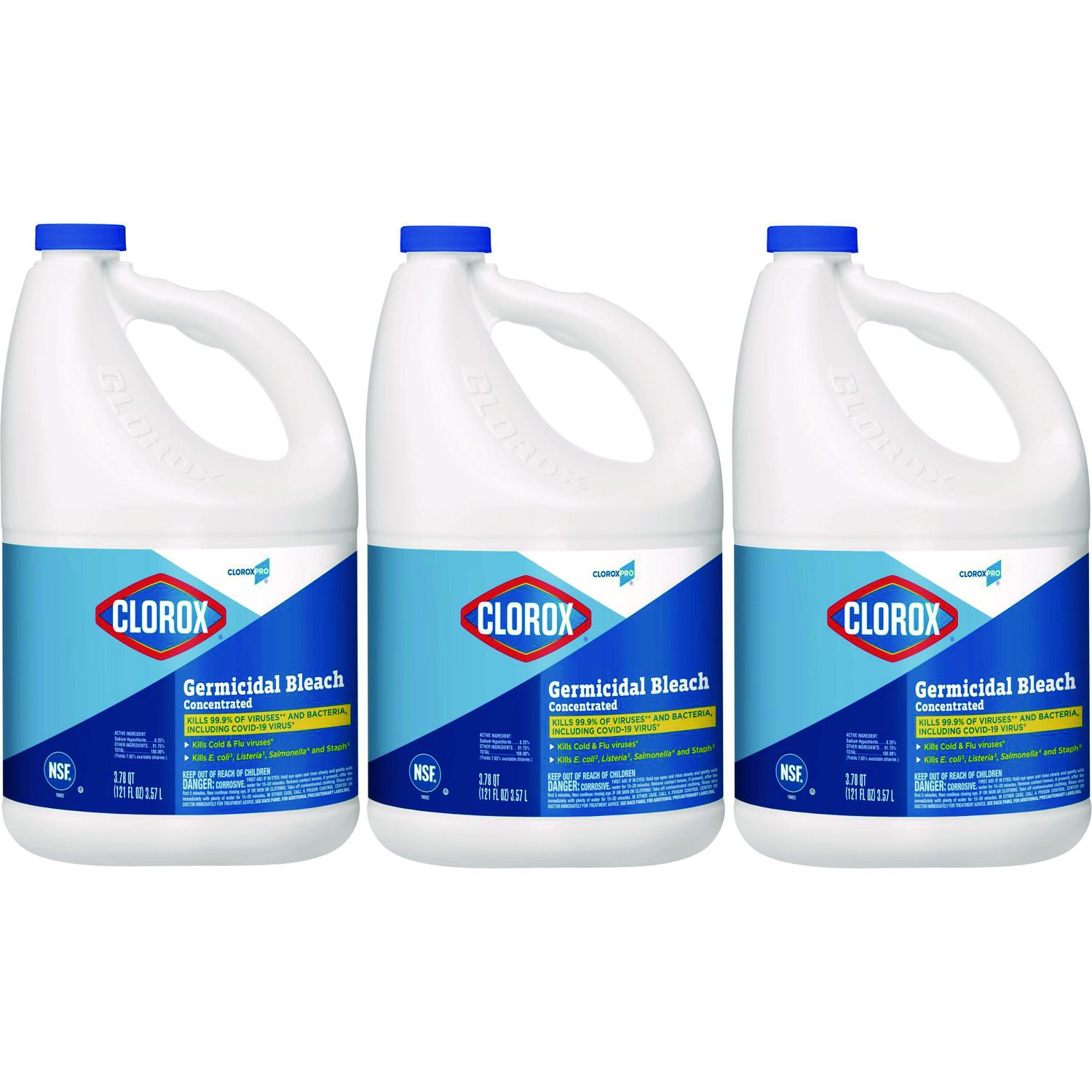 DISINFECTANT,BLEACH,121OZ