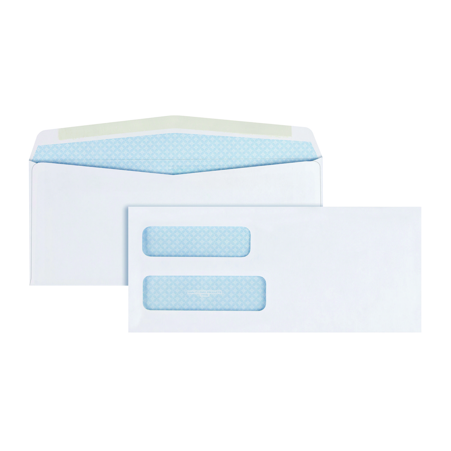 ENVELOPE,#10 DBL WNDW,WHT