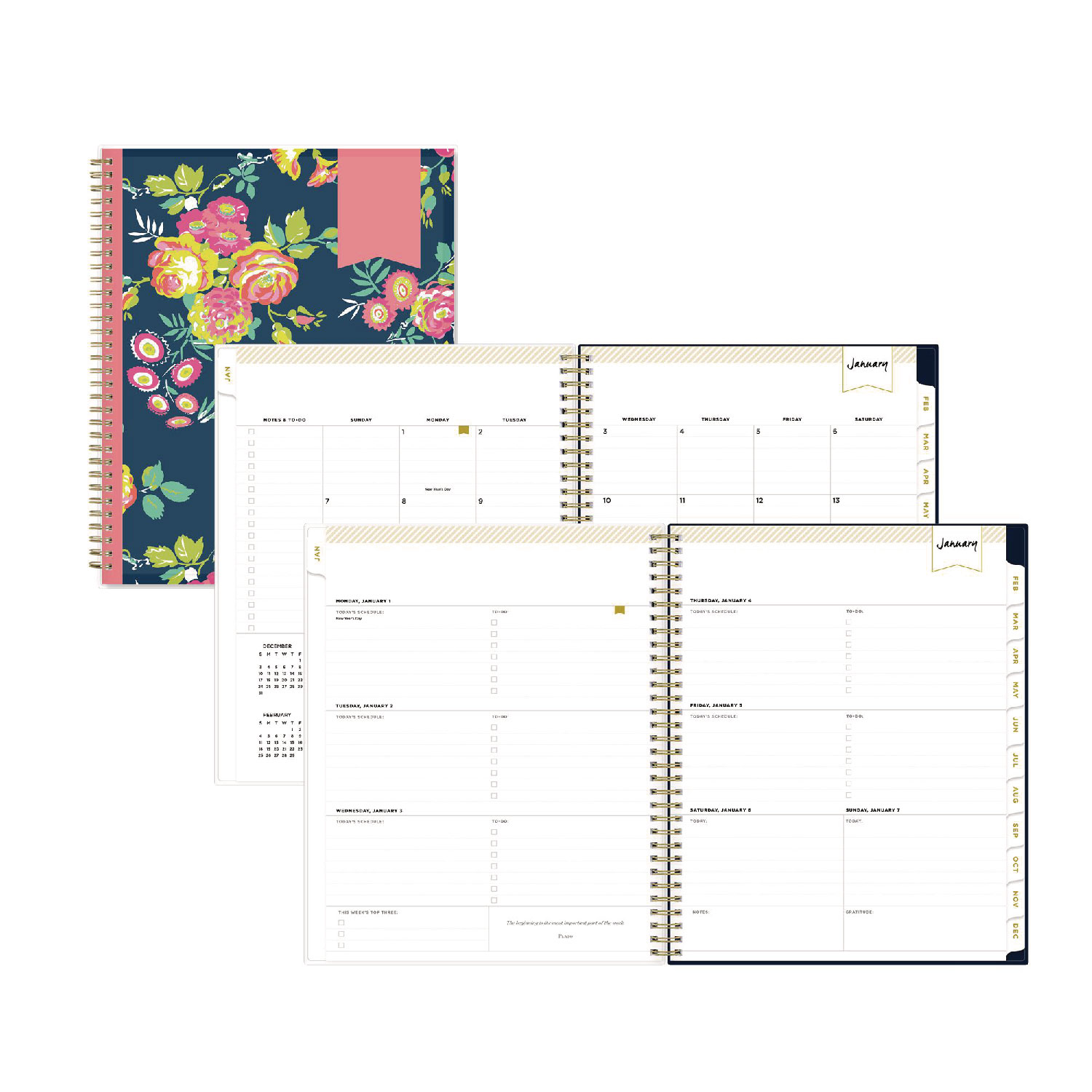PLANNER,W/M,DDNVFL,8.5X11