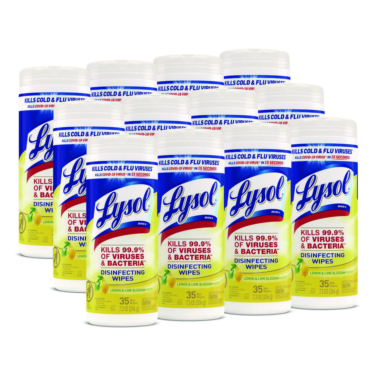 WIPES,DISINF,LYSOL,35CT