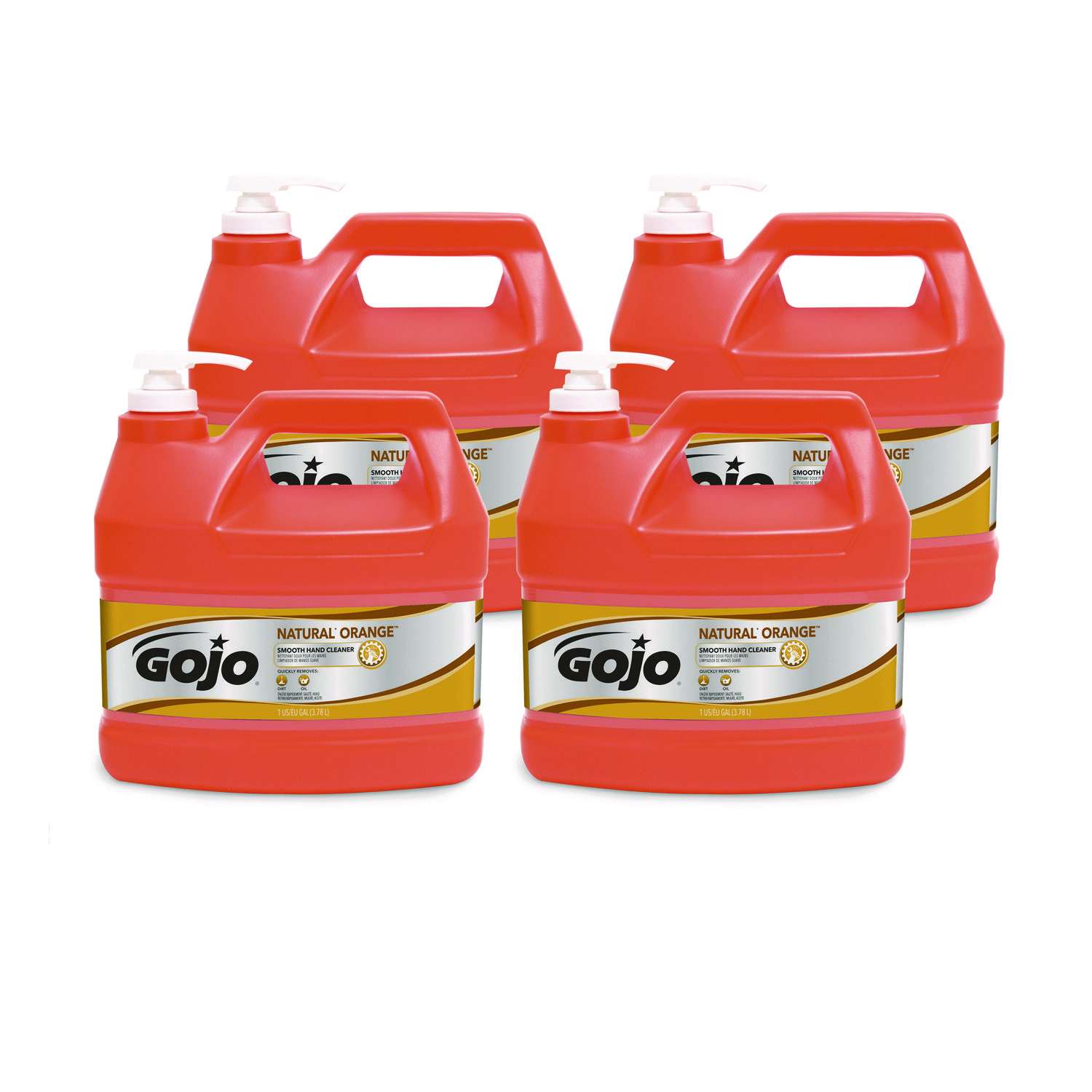 SOAP,ORANGE,HAND,W/PUMP