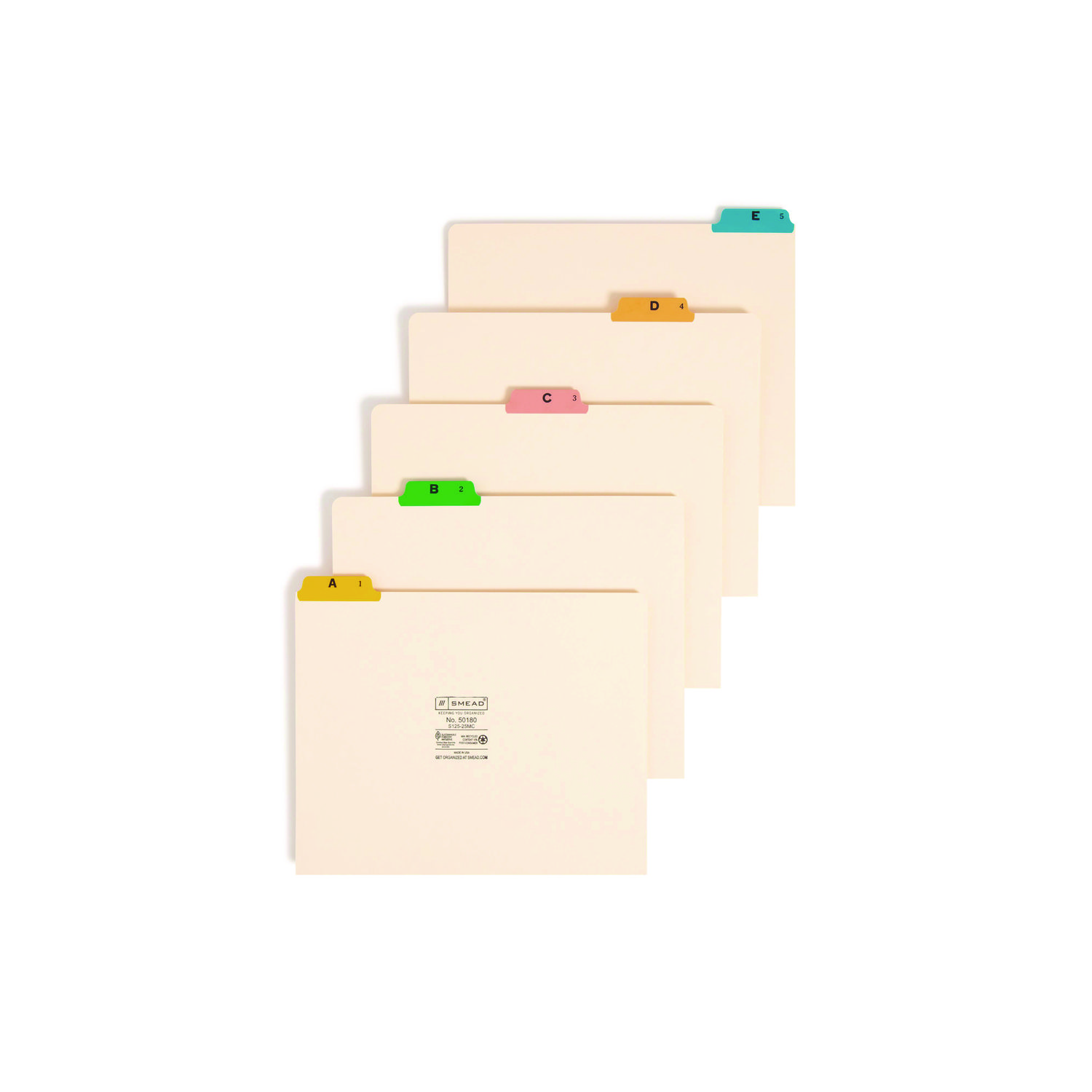 GUIDE,VNYL TAB,A-Z,25 DIV