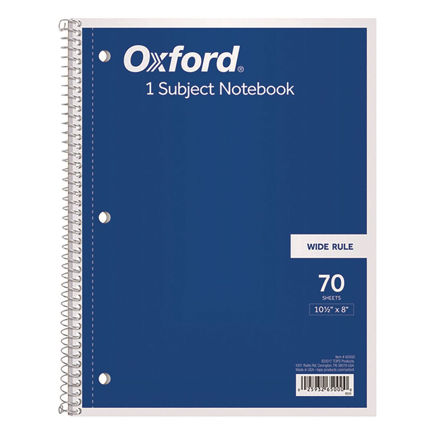 NOTEBOOK,1SUB,WIDE RL,WH