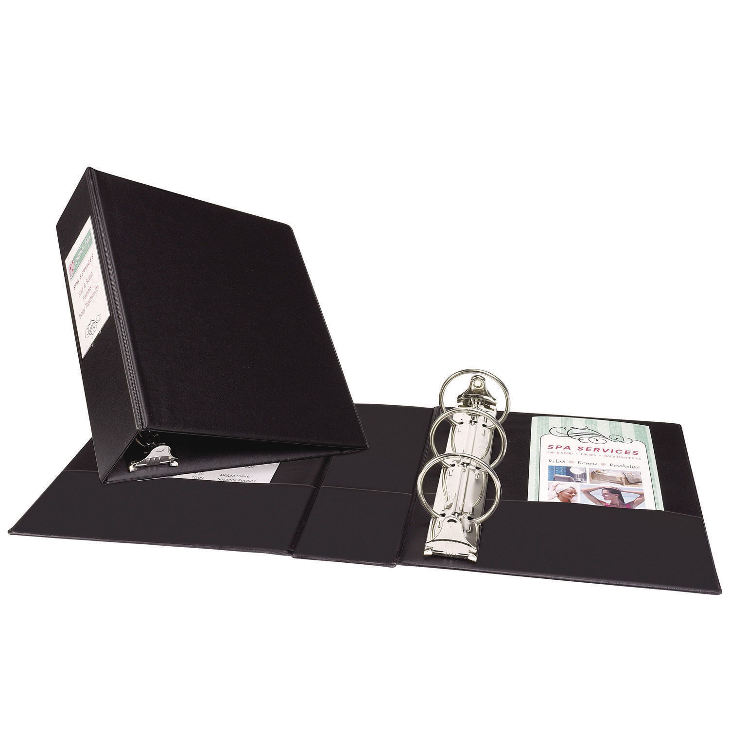 BNDR,RING DURABLE 2",BK