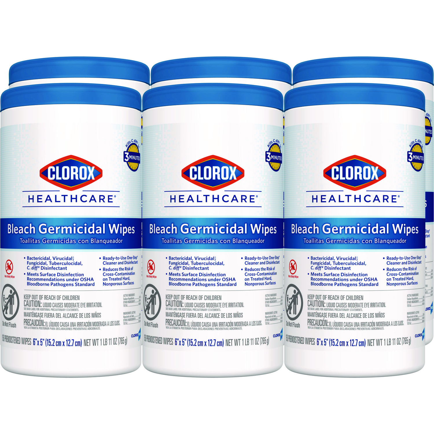 WIPES,GERMICIDAL,150