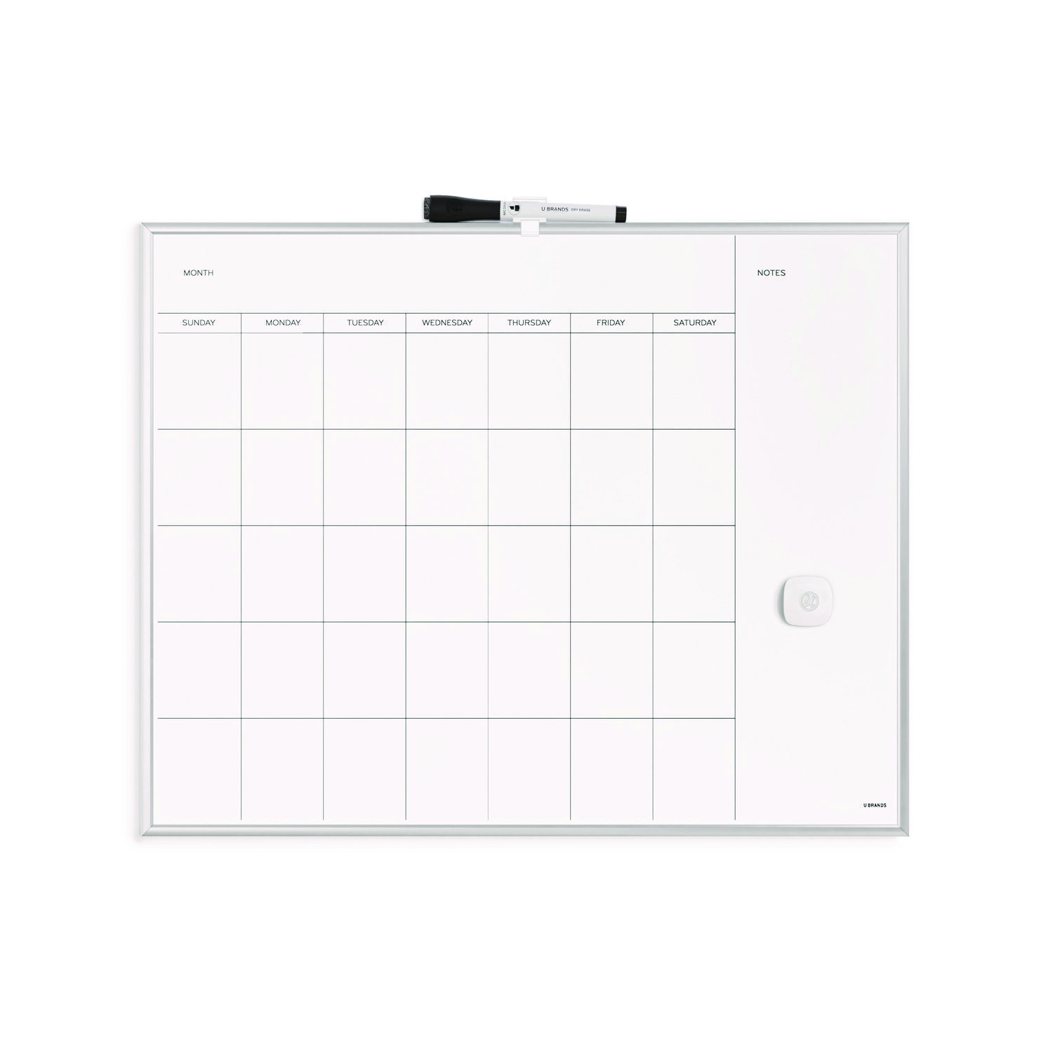 BOARD,DRY ERASE,CAL,WH
