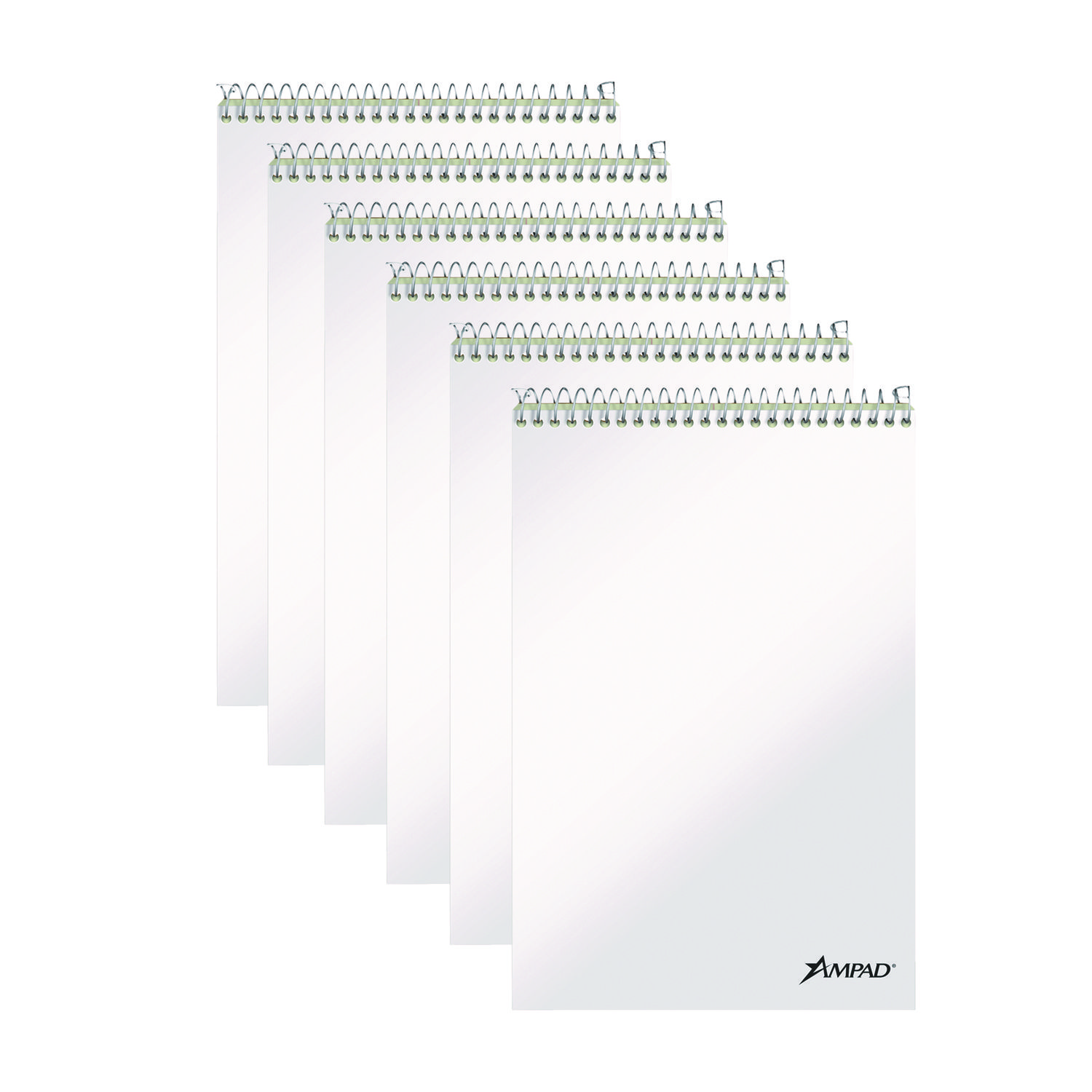 BOOK,STENO,80SH,6/PK,GN