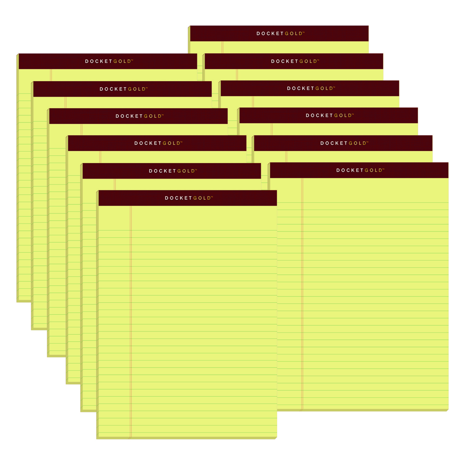 PAD,LGL/LTR,20#,12/PK,CA