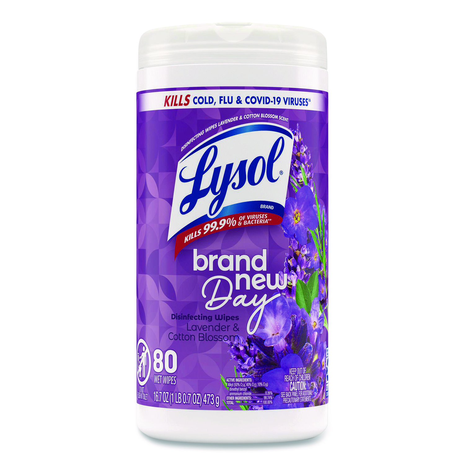 WIPES,LVNDR,80CT,WH