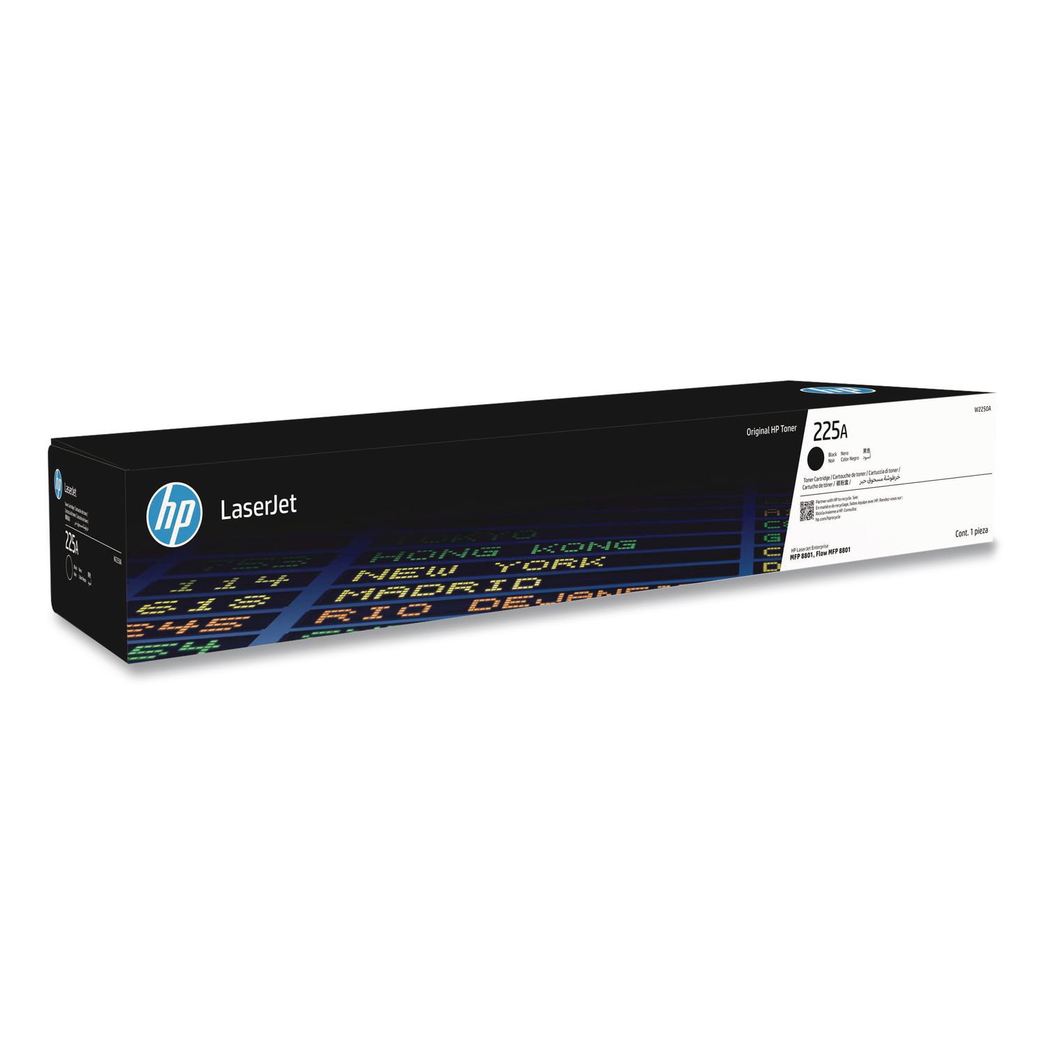 HP 225A (W2251A) Cyan Original LaserJet Toner Cartridge Page Yield: 40,000 Pages