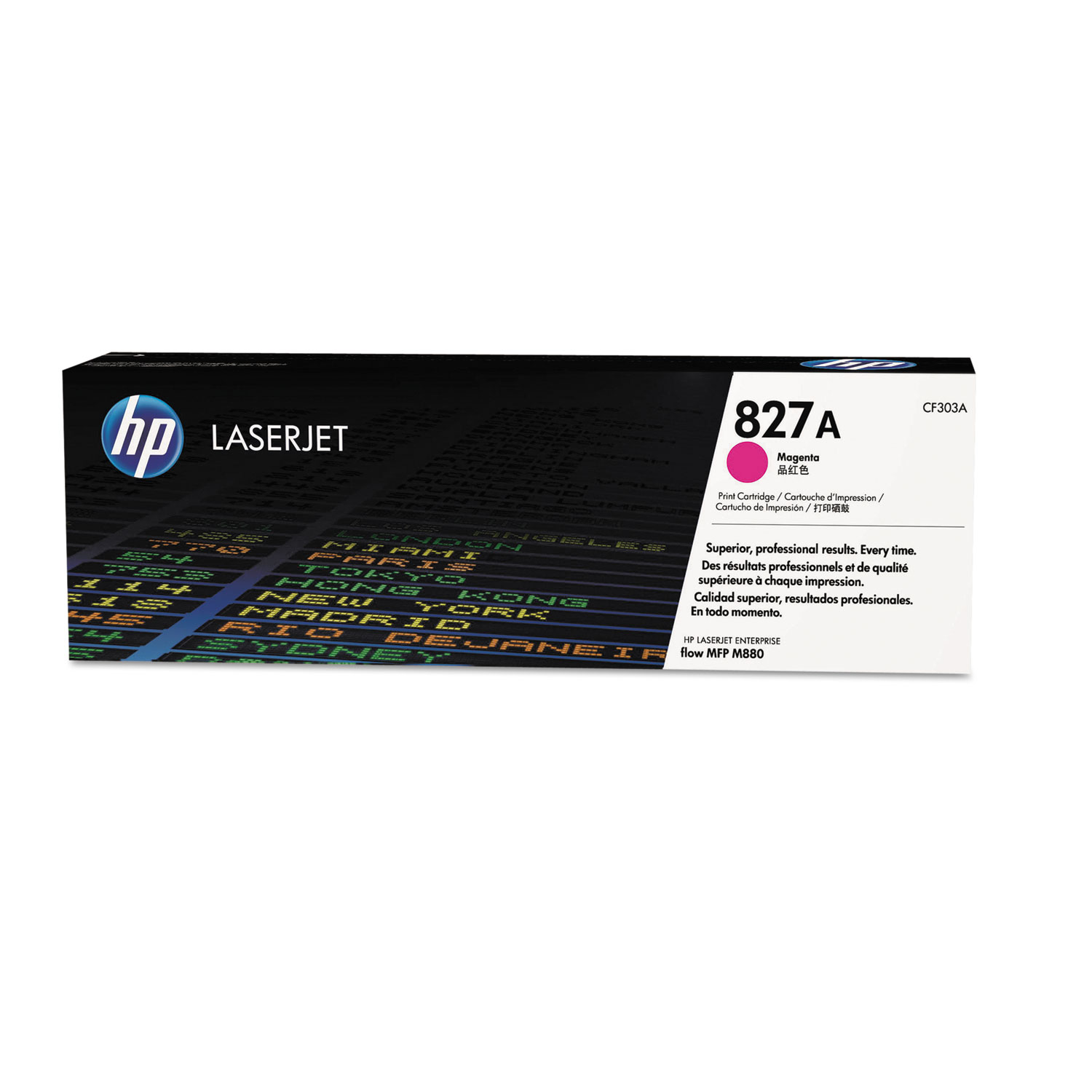 HP 827A Magenta Toner Cartridge; Yield 32,000 pages