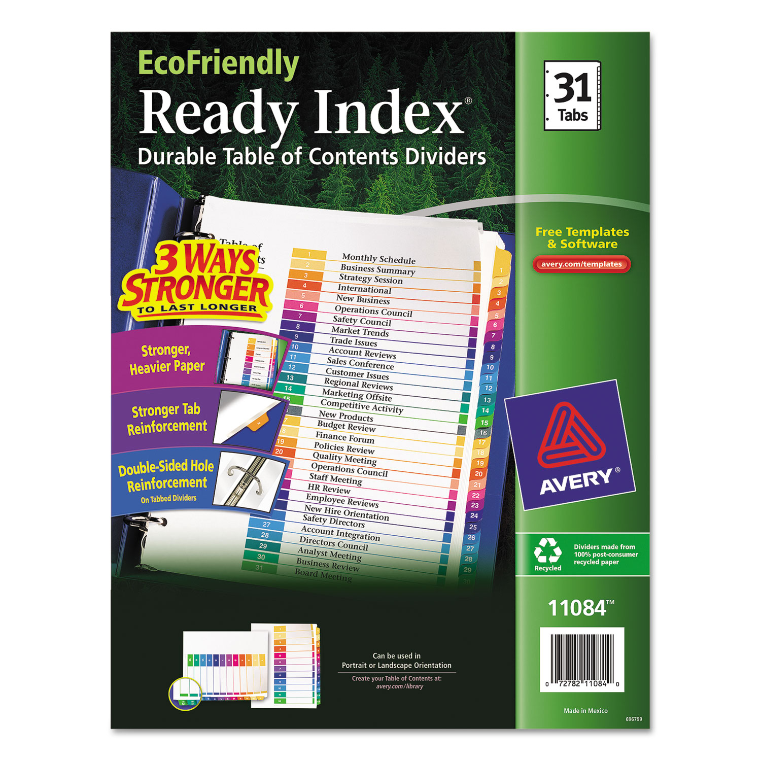 INDEX,RI,1-31,TOC,RCY,AST