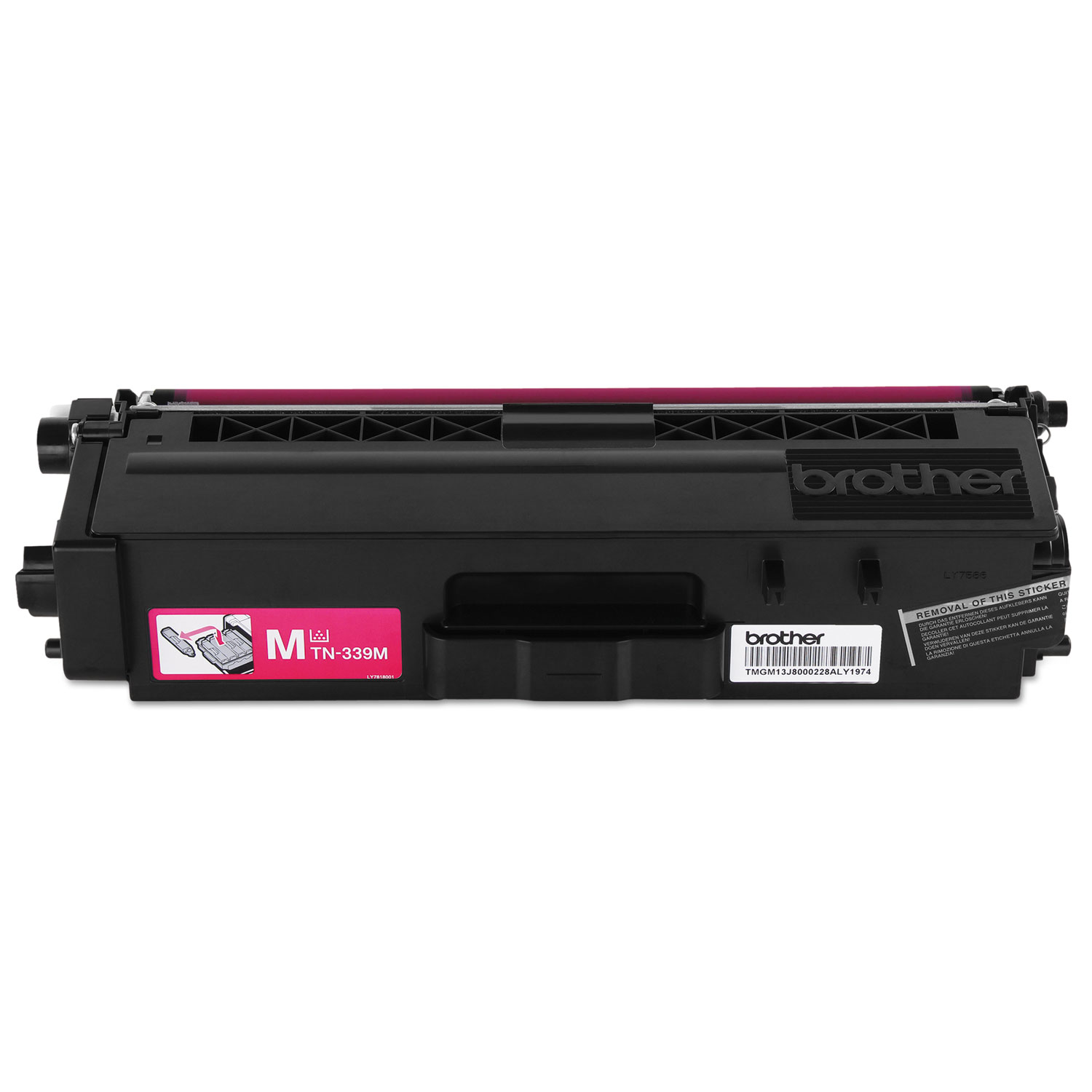 TN-339M Super High Yield Magenta Toner Cartridge; Yield: 6,000 pages