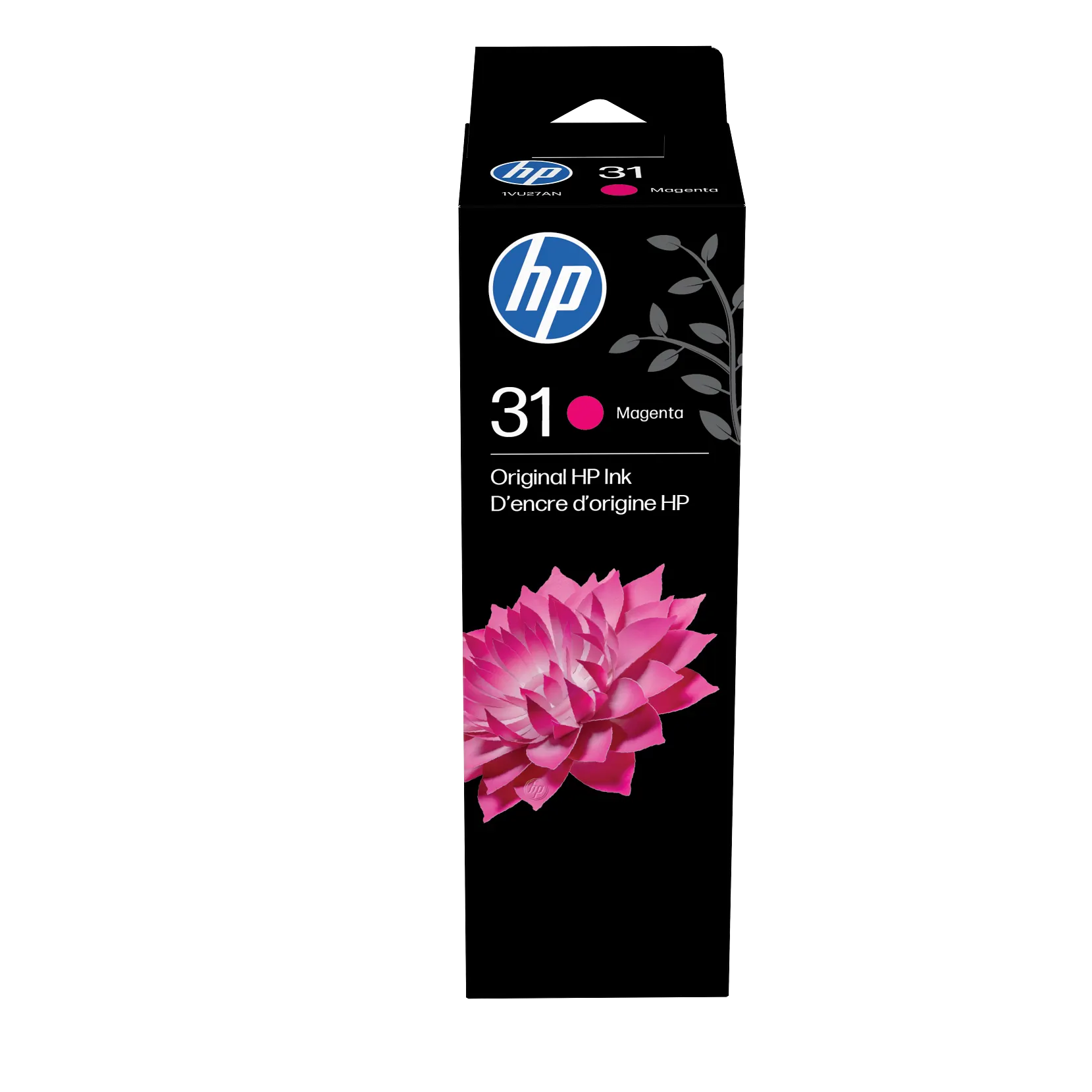 HP 31 Magenta Ink Bottle 1VU27AN HP 31 70-ml Magenta Ink Bottle; Yield 8,000 pages
