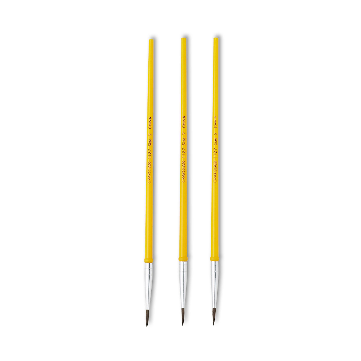 BRUSH,PAINT,CMLHAIR,3PK#2